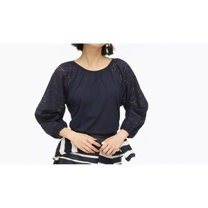 J.Crew blue blouse